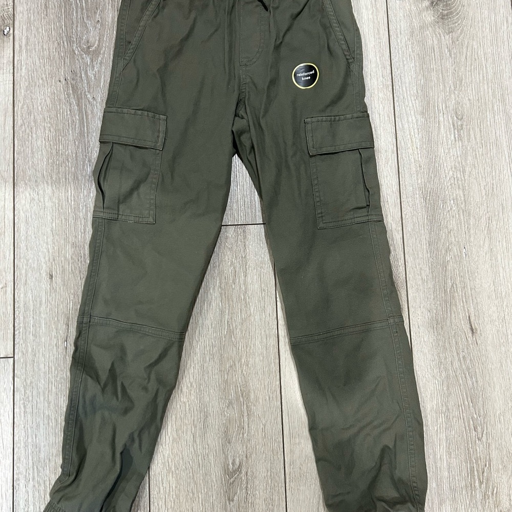 Art Class Dark Green Cargo Pants boys NWT